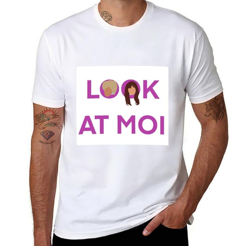 Look At Moi - Kath and Kim T-Shirt T Shirt Man Cotton T Shirt Man Designer Essential T Shirt T-Shirt