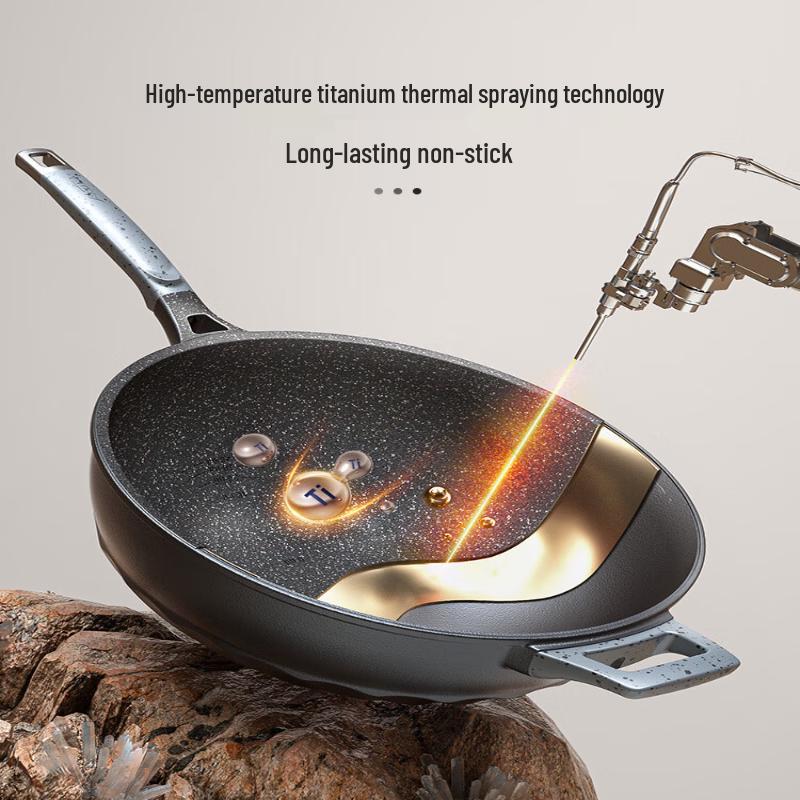 

ASD Magic Stone Non-Stick Titanium Wok 32cm