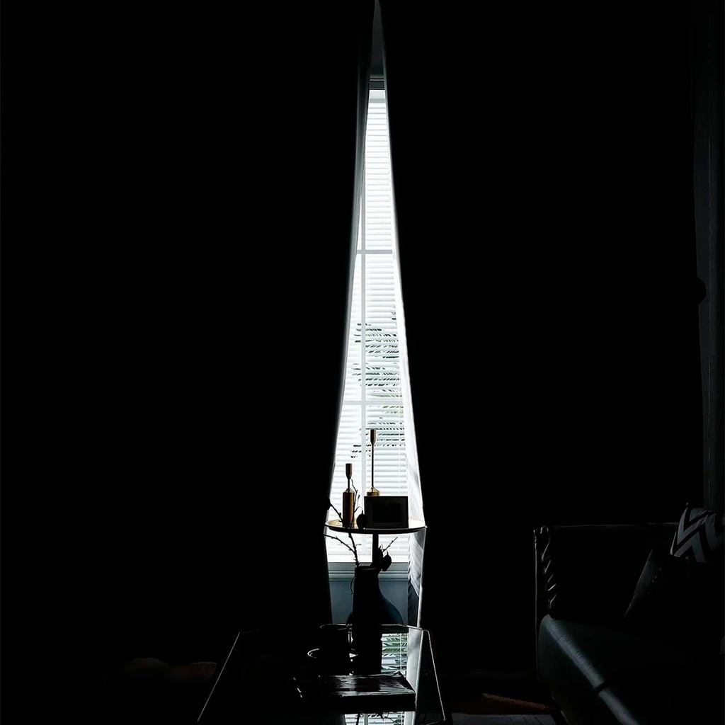 1pc Modern 100% Blackout Waterproof Outdoor Curtains, Curtains for Garden, Patio, Porch, Bedroom, Living Room, Pergola, Cabana