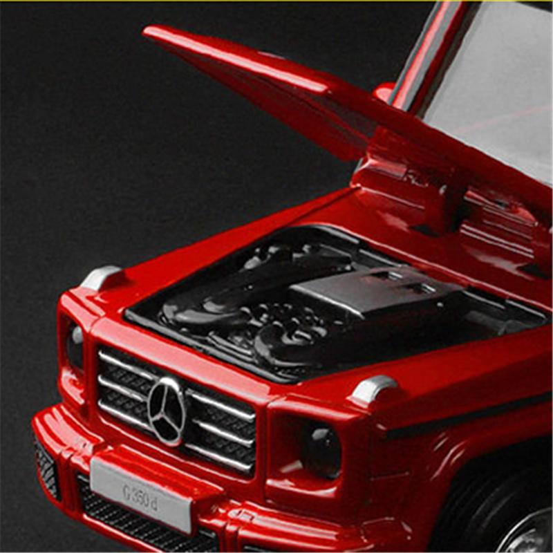 1:32 Mercedes BENZ G350D SUV Alloy Car Model Diecasts Metal Off-road Vehicles Car Model Sound and Light Simulation Kids Toy Gift