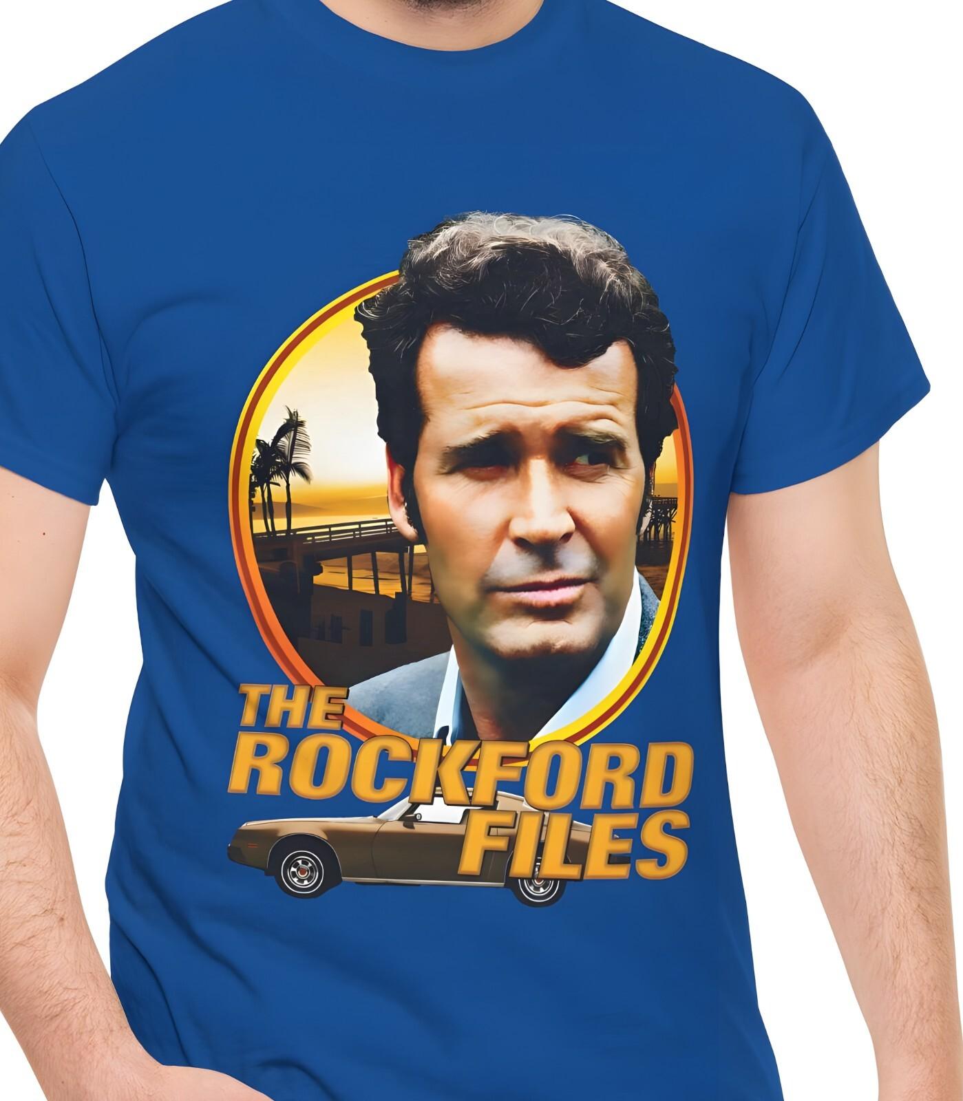 The Rockford Files TV (1974-80) T-Shirt Mens Womens Tees Top James Garner Crime Drama 70s L