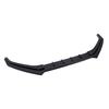 3pcs Front Bumper Lip Splitter Spoiler Body Kit Improve Aerodynamics Bumper Lip Diffuser Replacement for MK5 6R 2010