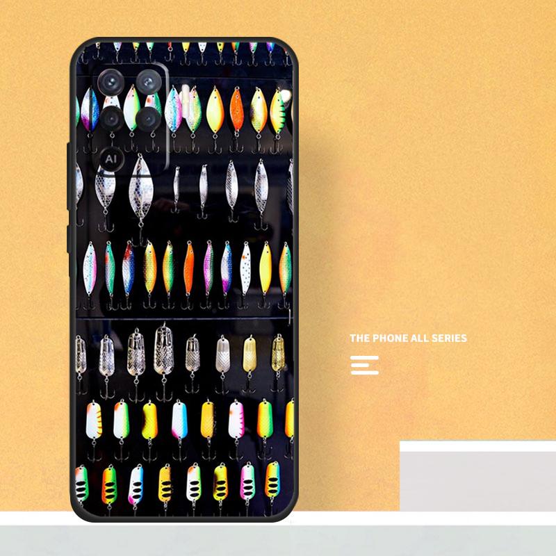 Fishing Tackle Case For Oppo A80 A60 A40 A6 A5 Pro A15 A16 A17 A57 A94 A74 A54 A76 A96 A18 A38 A58 A78 A98