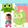Duolingo Children Plush Owl Toys Fabric Cover Language Training Festival Gifts
