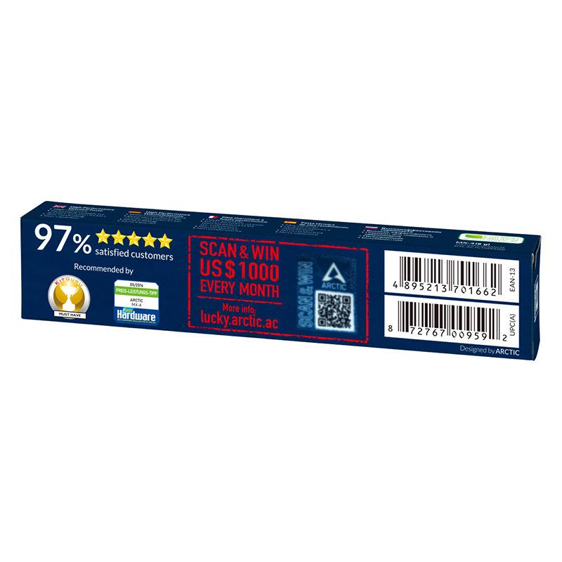 Arctic MX-4 8g Thermal Paste for CPU and Laptop Cooling