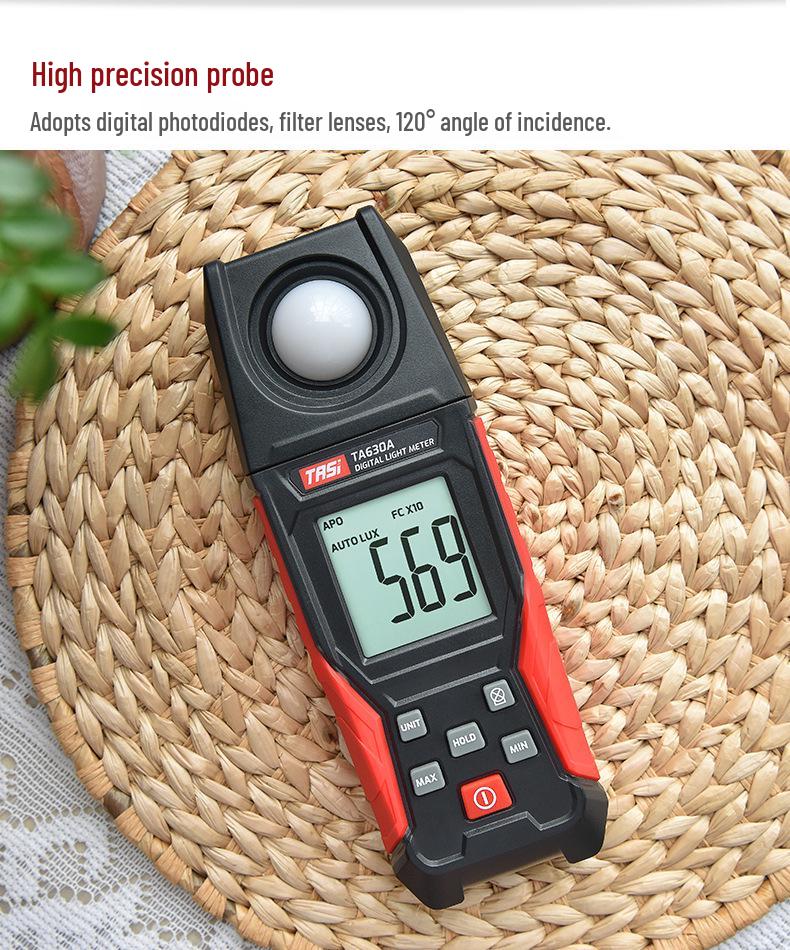 TEANNS TA630 High Precision Light Meter for Luminance and Illuminance Testing