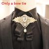 Silver Alloy Mens Dress Bowtie With Elegant Knot For Business And Weddings
