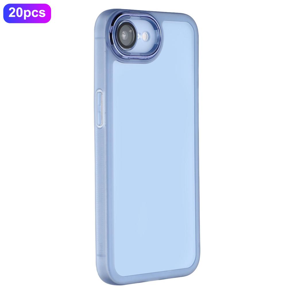 Bulk Purchasing 20Pcs For iPhone 16e Case Electroplated Camera Frame TPU Phone Cover Precise Cutouts