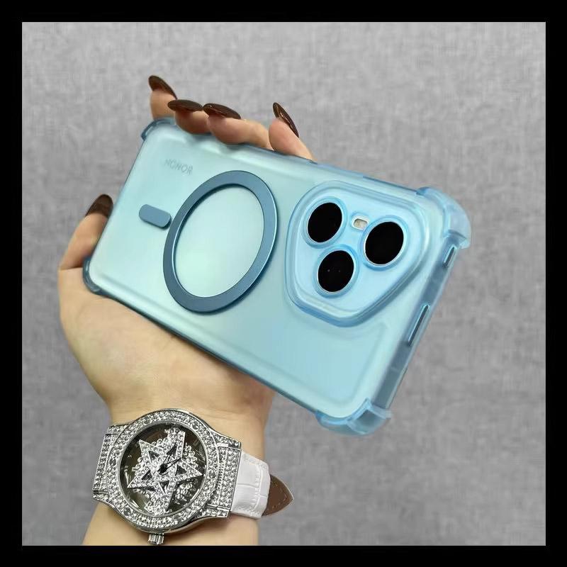 For Redmi 15C Airbag Shockproof Magnetic Wireless Charging Case For Xiaomi Redmi Note 15 Pro Plus Pro+ 15C 4G 5G Magsafe Cover