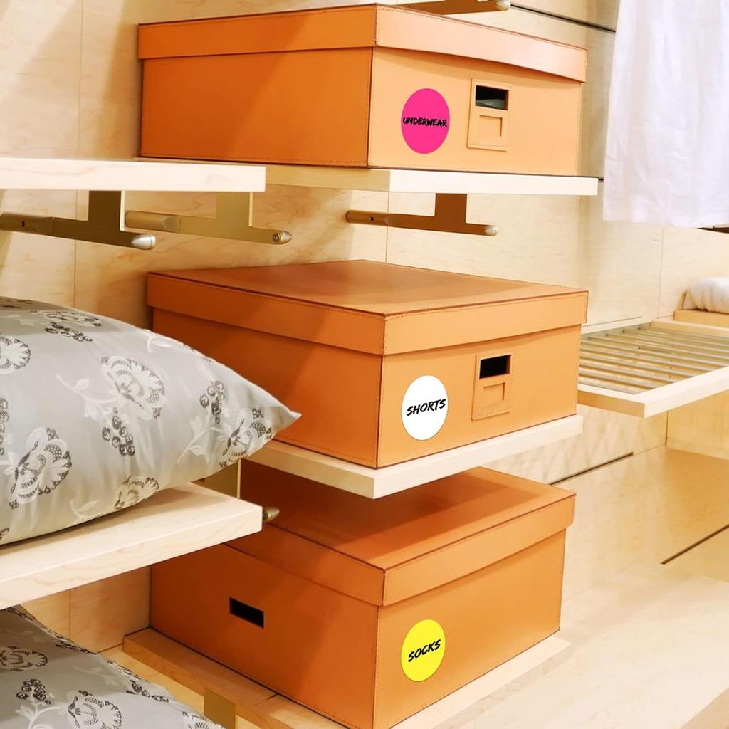 Zonon 400 Pieces 2 Inch Colored Dot Stickers 10 Assorted Colors Round Color Coding Labels Circle Sticker Label for Coloring, Marking, Organizing