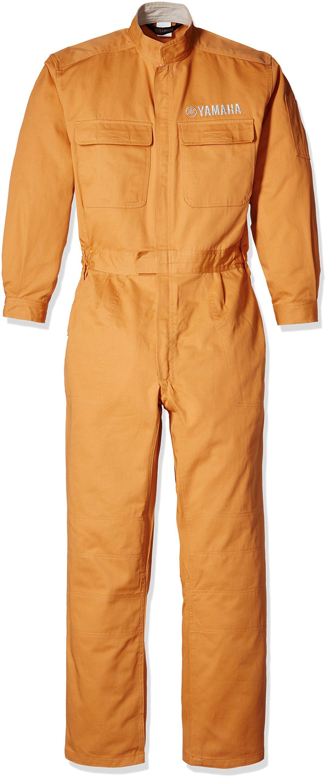 

Yamaha Motor (Yamaha) Cotton Mechanic Suit WY-208, Light Orange, Size Small, 90792-M035W