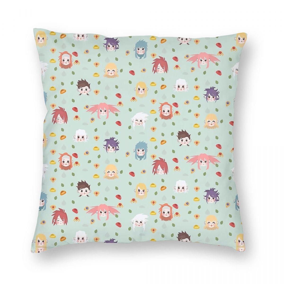 Tales Of Symphonia Game Square Pillowcase Polyester Linen Velvet Creative Zip Decor Home Cushion Cover x 30cmx30cm