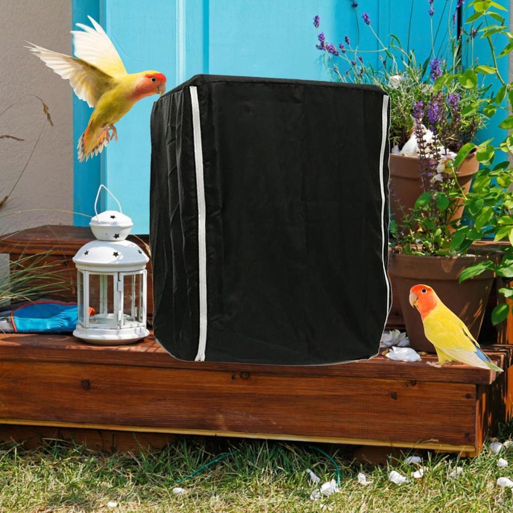 Parrot Cage Cover Large Breathable Shading Sleep Night Blackout Cover Parakeet Parrot Animal Crate Guard For Mink Parakeet