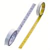 Steel Adhesive Tape Measure, Imperial and Metric Scale Ruler Sticker, Left To Right Reading Self-Adhesive Measuring Tape