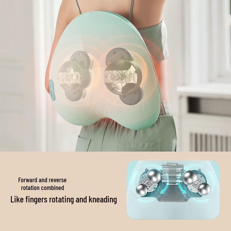 Philips Wireless Heat Therapy Massage Pillow CN Plug (adapter Included)