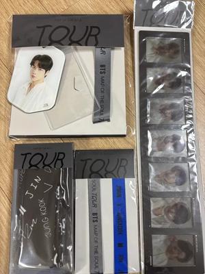BTS Map of the Sol turné merchandise-paket