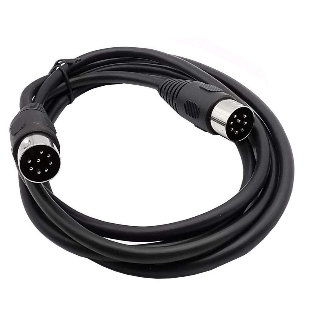 Rosebe DIN Connector Male To Male MIDI Cable Compatible with DIN Speaker MIDI Extension Cable 8-Pin 8-Pin (3m) 8-PIN Cables,
