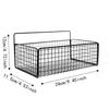 Self Adhesive Bathroom Shelf Multifunctional Storage Basket Wall Mounted Storage Rack  Kitchen