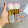 Rhinestone Large Loose Powder Brush - Multi-functional Makeup & Blush Tool