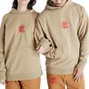Timberland X CLOT Collaboration Eastern Embroidery Pullover Sweatshirt Unisex Sweatshirt Khaki A63KR-918