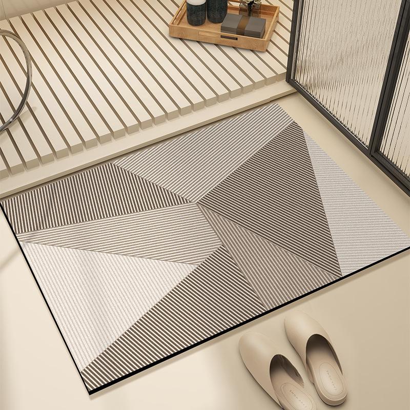 Quick-drying Air Bath Floor Mat Toilet Absorbent Mat Entrance Door Diatom Mud Anti-slip Door Cushion