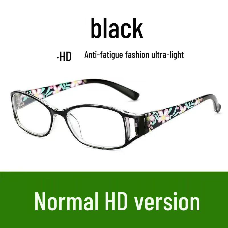 Elegant Ultralight Foldable Anti-Blue Light Reading Glasses for Women, Fashionable and Comfortable for Middle-Aged and Elderly. +250