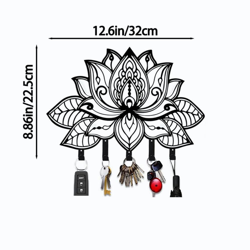 

Художественная металлическая настенная вешалка для одежды, современный декор, вешалка для одежды, крючок Художественная вешалка для одежды, металлическая настенная вешалка, современный крючок для хранения чёрный