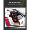 Maßstab 1/18 Porsche 918 Martini Lackiert Limitierte Auflage Legierung Metall Diecast Automodell Geburtstagsgeschenk für Freund Sound & Licht Serie