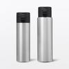 MUJI Vacuum Insulated Insulated Product 76049098 Bottle, One-Touch Type, 500mL, Number