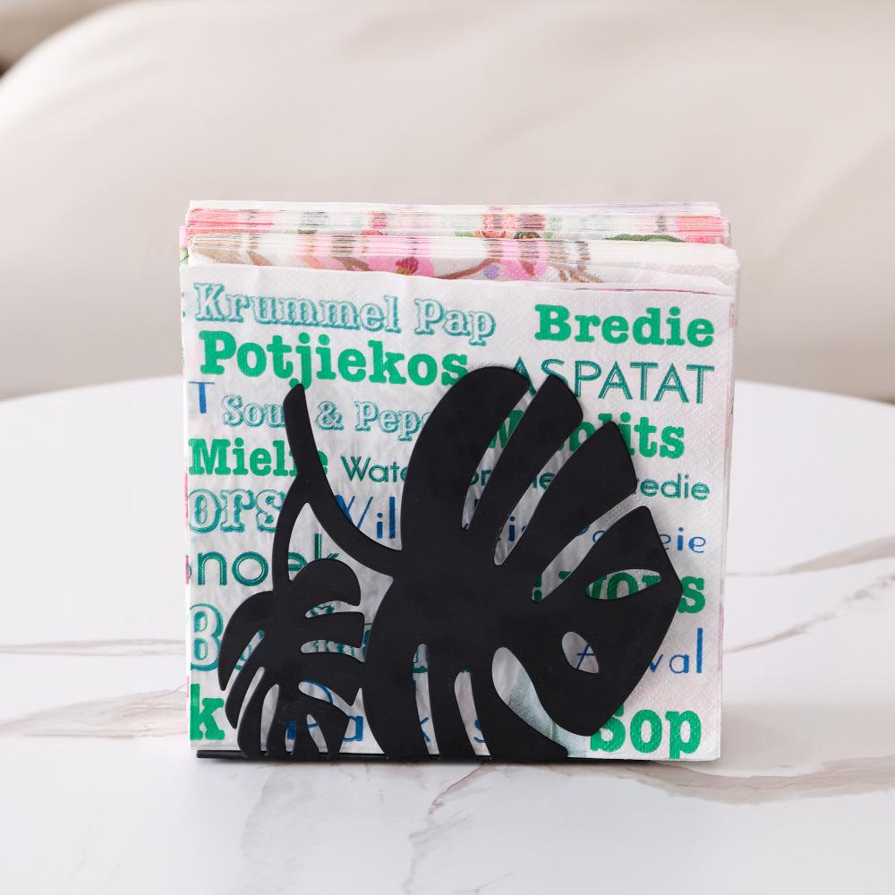 Home Dining Room Creative Napkin Western Restaurant Simple Paper Drawer Decorative Storage Rack