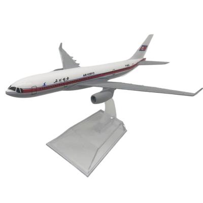 A330 Airplane Model 16CM Metal Diecast Alloy Air Koryo Airways A330 Aviation Model Aircraft for Collection ChildrenToddler Boy