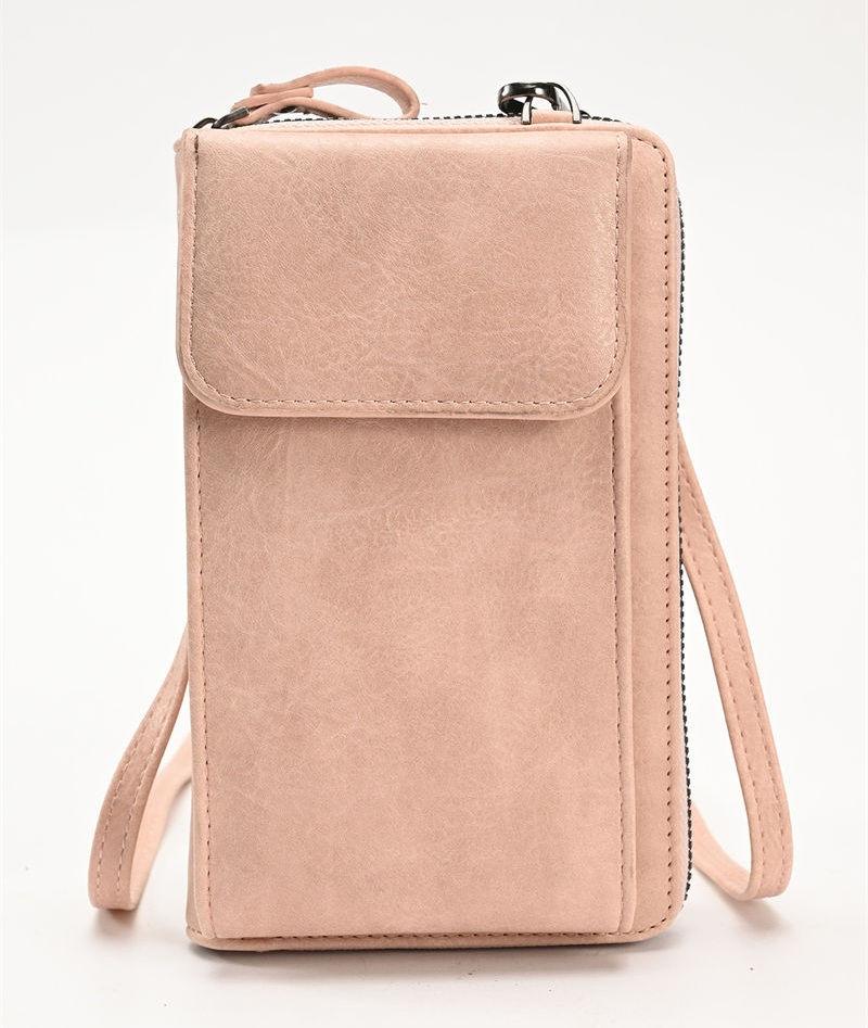 Dámské módní kabelky Typ zapínání na přezku Tašky na telefon pro dámy Crossbody taška přes rameno Psaníčka Peněženka