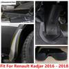 Steering Wheel Shaft / Engine Air Intake / Mud Flap Guard Fender / Seat Under Air Vent Dust Cover For Renault Kadjar 2016 -