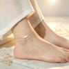 1PC Bohemian Style Chic Ankle Feather Ankle Chain Stainless Steel Beach Style Fashionable Summer Foot Beach Jewelry