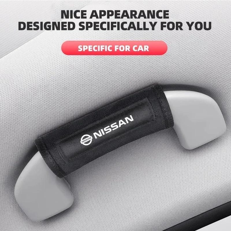 Auto Dachgriff Schutz Ziehhandschuhe Auto Emblem Zubehör Für Nissan Nismo Juke Note Versa Almera X-Trail Xterra Qashqai