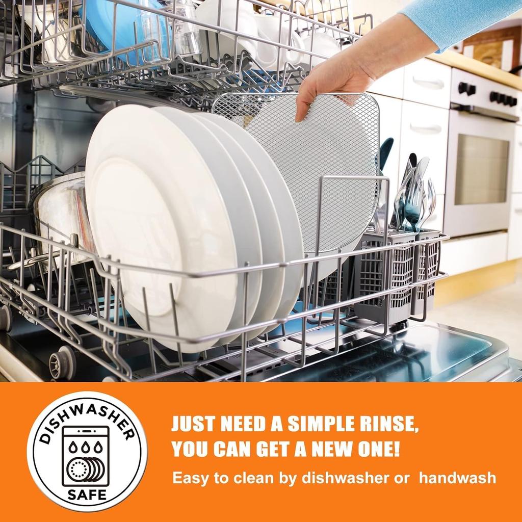 Air Fryer Rack for Oven, 3 PCS Air Fryer Oven Accessories Dehydrator Rack Replacement Tray Cooling Racks for Chefman 6.3 Qt Air Fryer, Power XL