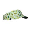 Cute Avocado Kawaii Sports Sun Visor Hats Adjustable Lightweight Packable Cooling Empty Top Visor Hat for Running Tennis Golf