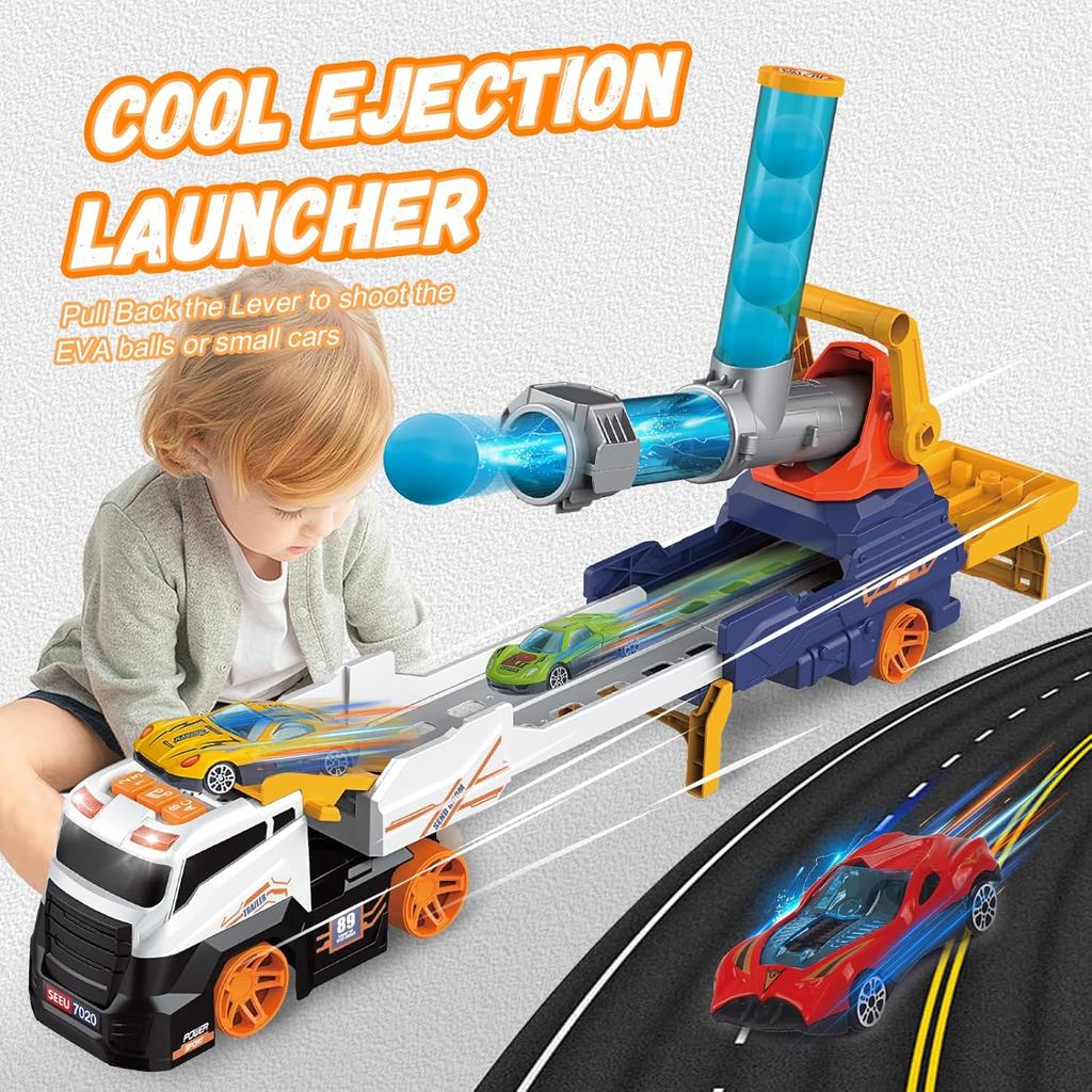 Eejection&Shooting Transport Cars Toy