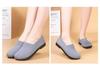 Women's Non-Slip Soft Sole Slip-On Beijing Cloth Shoes - Breathable Mesh, Casual Comfort