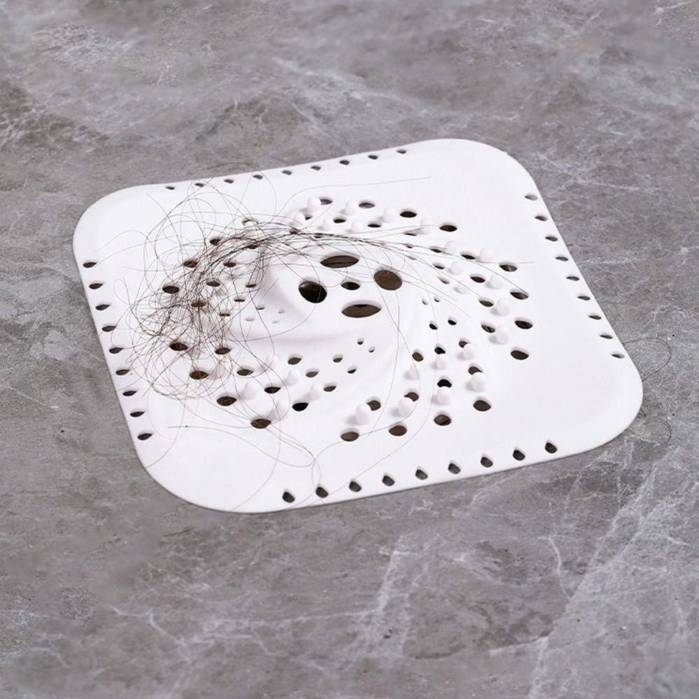 Square Sewer Outfall Drain Filter Anti-clogging Mesh Trap  Kitchen Bathroom Accessories