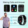 New Sports Smart Watch Men HD Bluetooth Call Fitness Tracker Heart Rate IP68 Waterproof Smart Watch Men Women IOS Android
