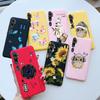 Love Heart Sunflower Case for Xiaomi Mi Note 10 Pro Case Bumper Silicone Back Cover for Xiomi Xiaomi Mi Note 10 Note10 Pro Case
