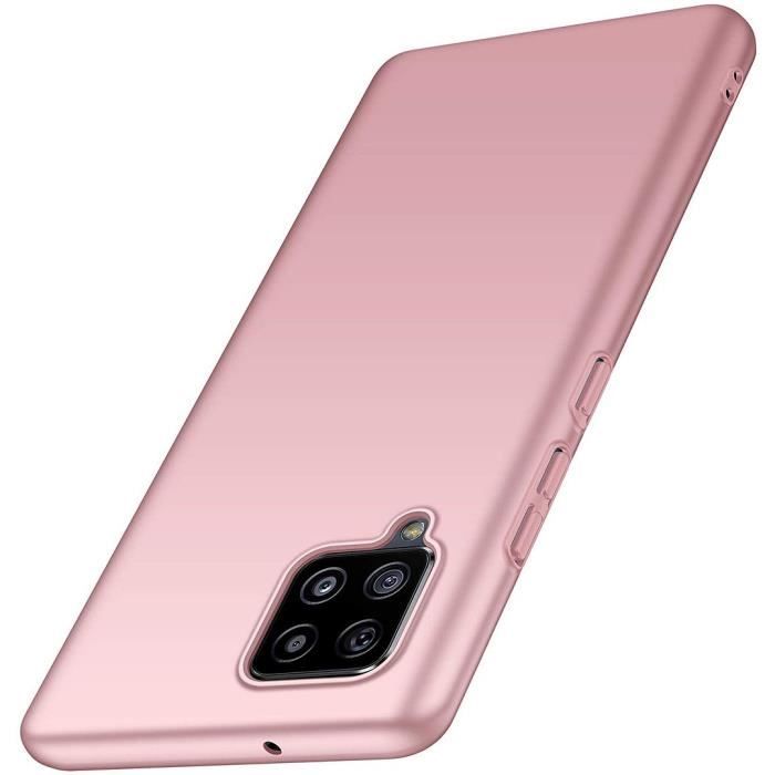 Coque de Protection - PROSHOP - Samsung Galaxy A42 - Souple - Rose - Silicone liquide