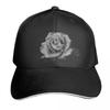 Black Rose A Baseball Caps Hat