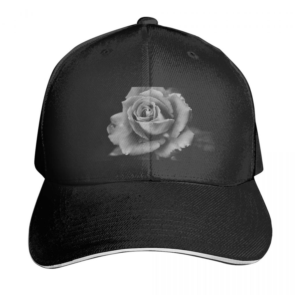 Black Rose A Baseball Caps Hat