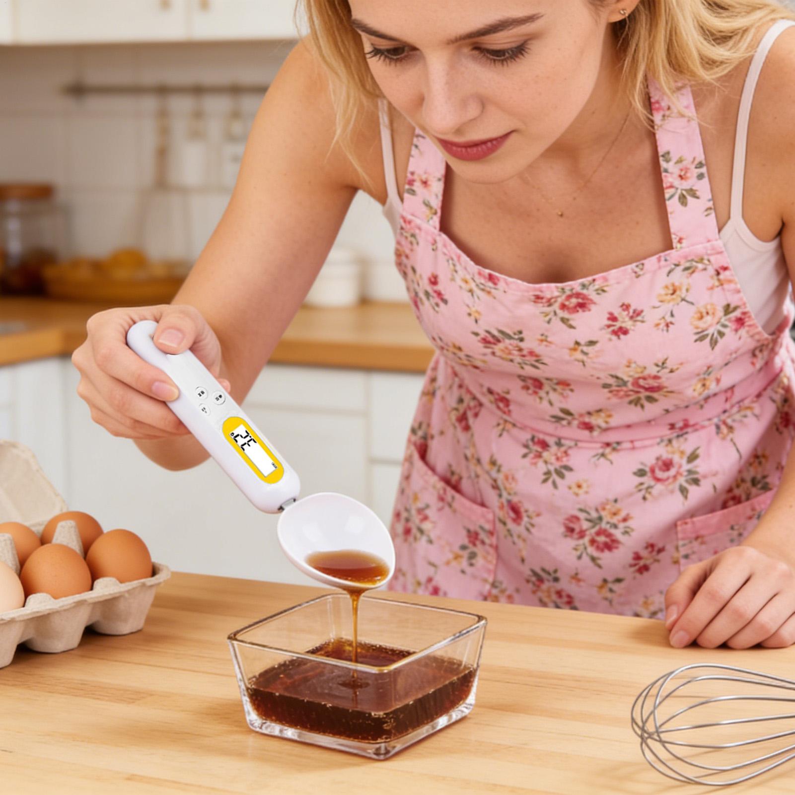 Electronic Measuring Spoon Coffee Powder Scale Baking Scale Electronic Measuring Digital Display Plastic Washable Kitchen tools CN