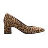 Clarks Womens/Ladies Fernie Leopard Print Court Shoes