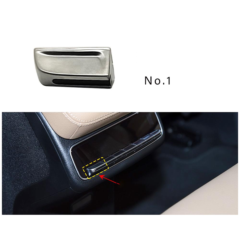 For Mercedes Benz W167 GLE GLS Rear Air Conditioning Switch Adjustment Button Rear Multimedia Switch Button Cover