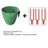 Strawberry Propagation Cups Ventilated Strawberry Plant Starter Cups with And Runner Forks Propagation Containers for Promoting Healthy Growth