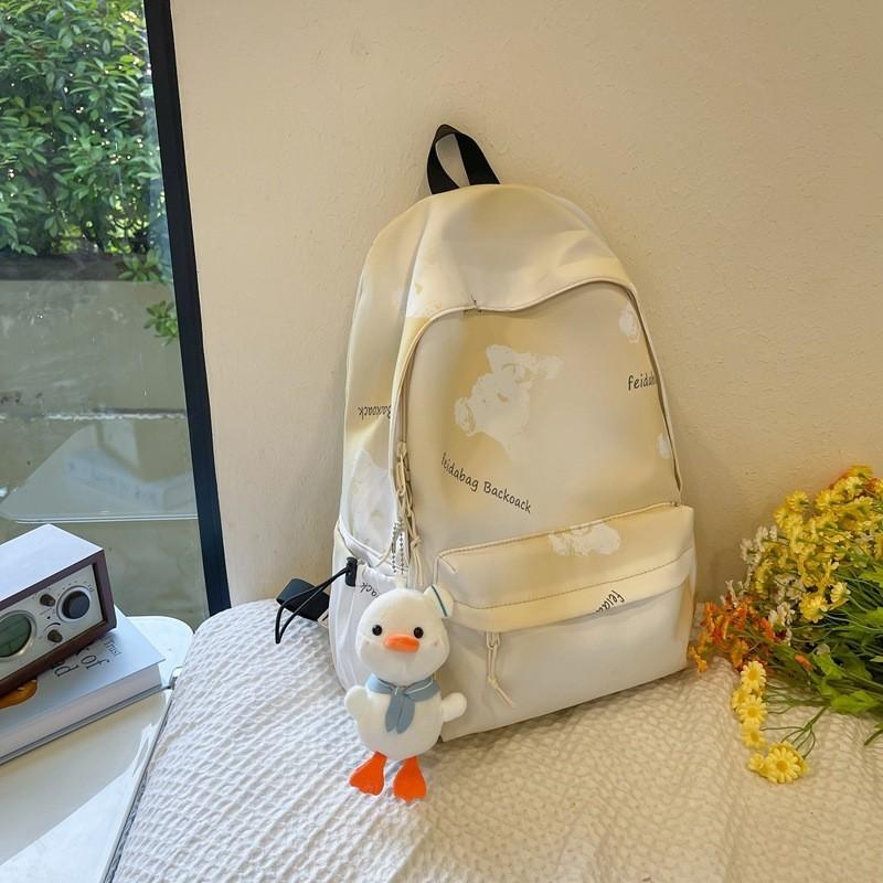 Fashionable Gradient Print Backpack With Spacious 20-35l Capacity And Waterproof Design